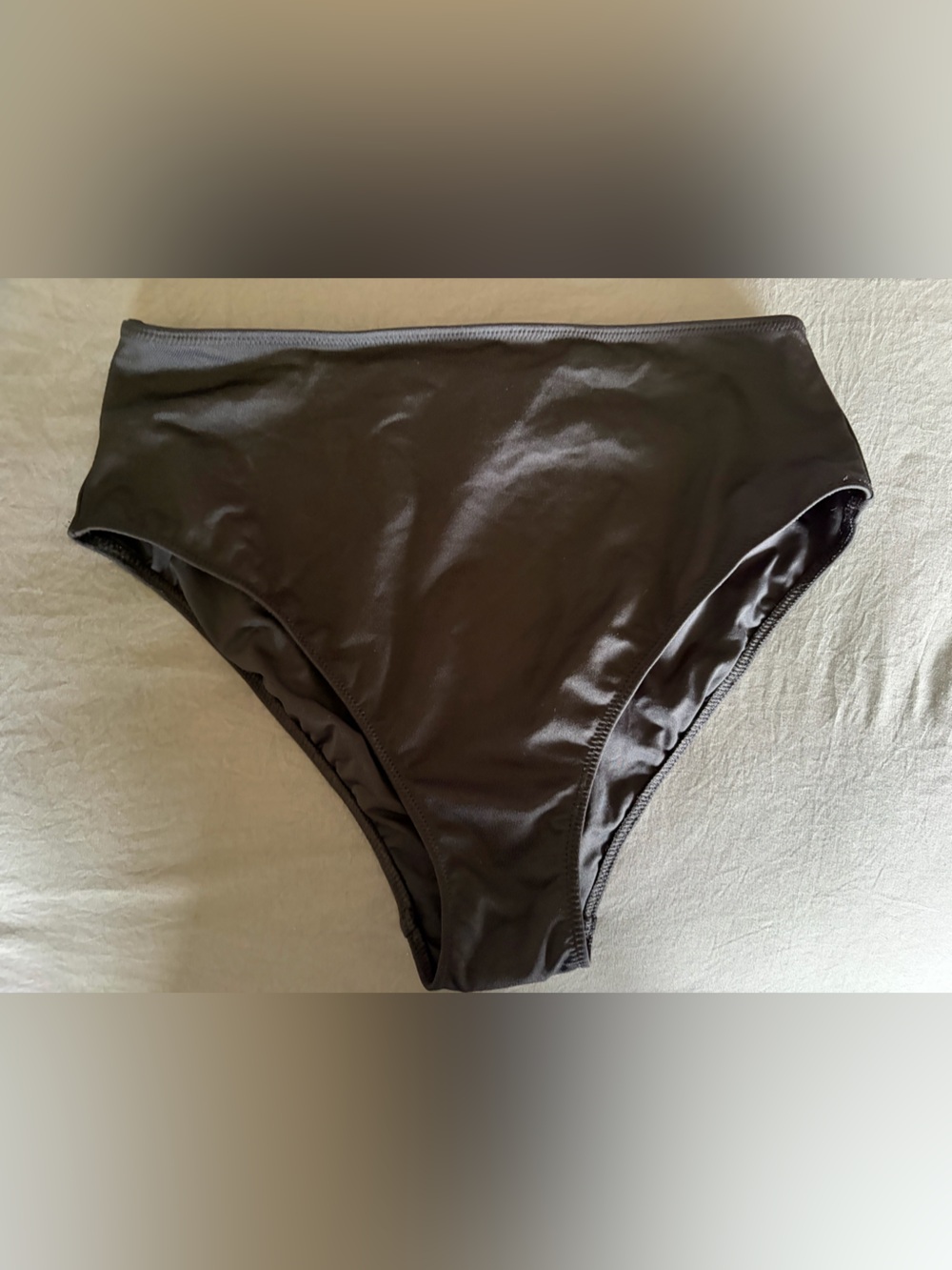 PINK Victoria's Secret High-Waist Bikini Bottoms - Black
